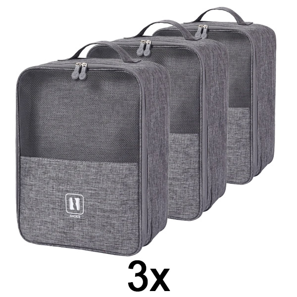 3x Putna torba za obuću | SHOEPACK