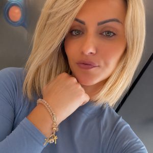 Ručna narukvica s krunicom | ROSABRACE